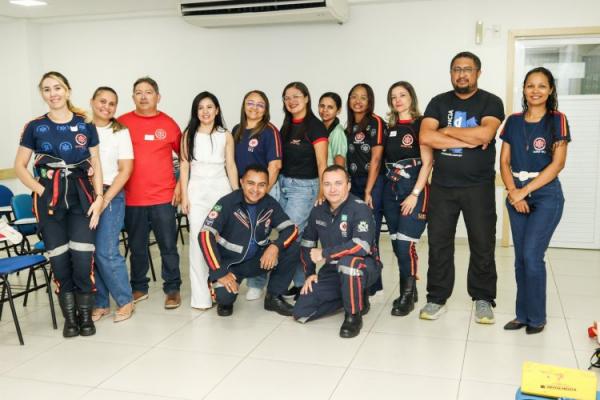 SAMU de Floriano realiza capacitação para aprimorar atendimento de urgência e emergência(Imagem:Secom)