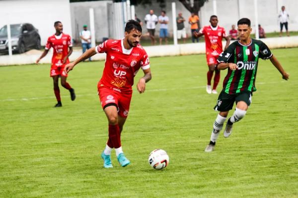 Fluminense-PI x 4 de Julho, Campeonato Piauiense 2023.(Imagem:S&aacute;vio Ryan/4 de Julho)