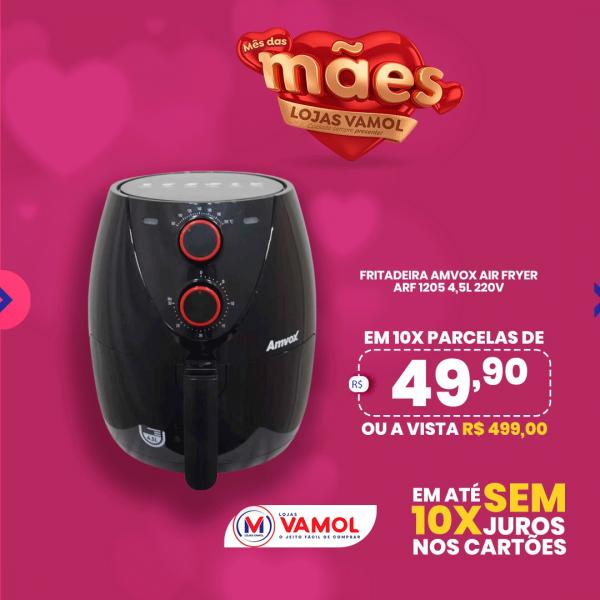 Semana especial Dia das M&atilde;es &eacute; na Lojas Vamol(Imagem:Divulga&ccedil;&atilde;o)