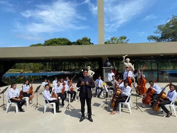Centro cultural constru&iacute;do em antiga cadeia oferece orquestra e aulas de bal&eacute; no Piau&iacute; (Imagem:Reprodu&ccedil;&atilde;o/Arquivo pessoal)