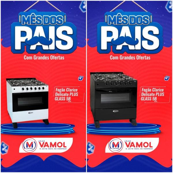 Loja Vamol em Floriano oferece promoções para o Dia dos Pais e alívio no calor do