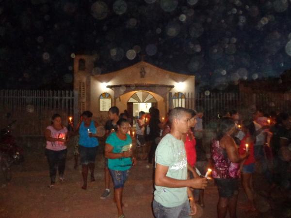 Procissão marcou encerramento do festejo de Santa Rita em Floriano.(Imagem:FlorianoNews)