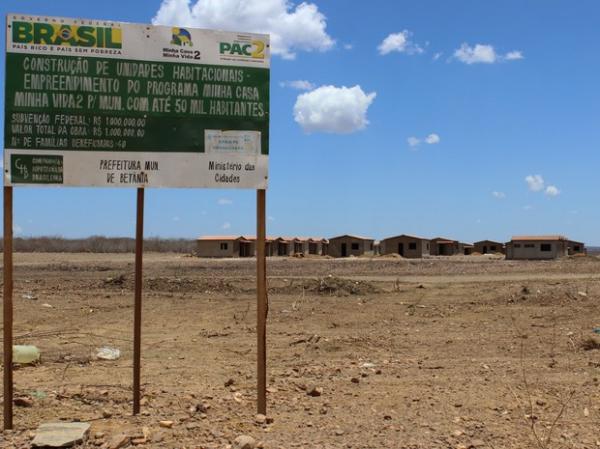 Unidades do Minha Casa Minha Vida foram constru&iacute;das em &aacute;rea sem energia.(Imagem:Patr&iacute;cia Andrade/G1)