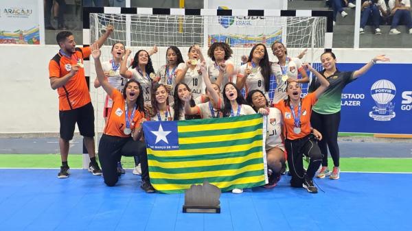 Piauí conquista pentacampeonato brasileiro escolar de handebol e garante vaga no Mundial(Imagem:Ascom Seduc)