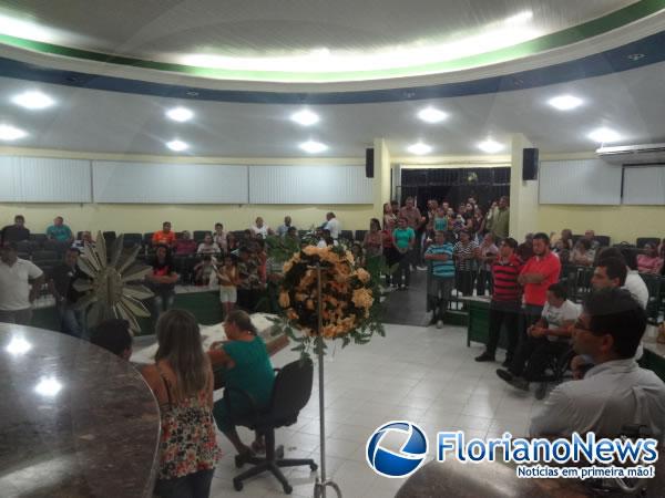 Corpo do ex-vereador Pedro Holanda foi velado na Câmara Municipal de Floriano. (Imagem:FlorianoNews)