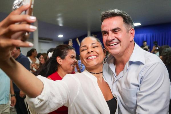 Com Joel nos braços do povo e Ciro ovacionado, multidão recebe pré-candidatos na zona Norte(Imagem:Ascom)