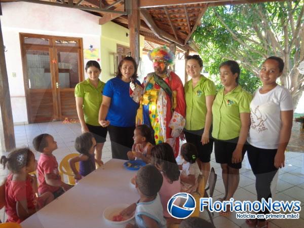 Rotary Clube de Bar&atilde;o de Graja&uacute; faz festa para crian&ccedil;as da Funda&ccedil;&atilde;o Pavel.(Imagem:FlorianoNews)