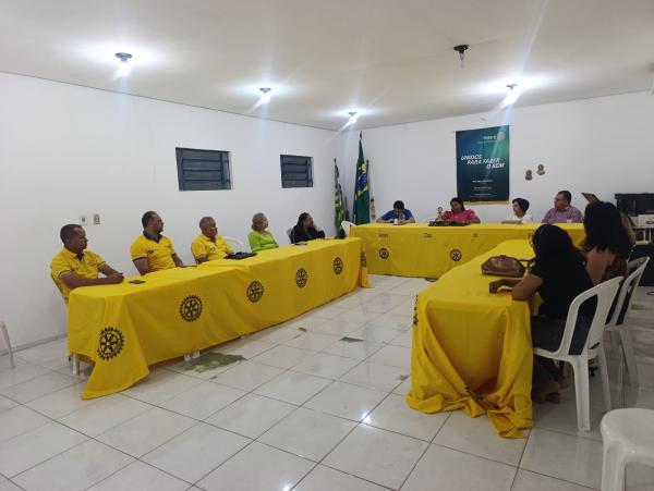 Rotary Club de Floriano homenageia Miguel Arcanjo e destaca ações sociais realizadas no município(Imagem:FlorianoNews)