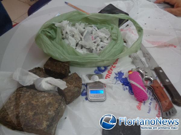 Polícia prende quatro suspeitos de tráfico de drogas em Floriano.(Imagem:FlorianoNews)