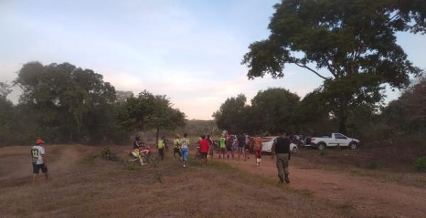 Polícia interrompe treinamento de motocross com mais de 20 pessoas no Sul do Piauí
