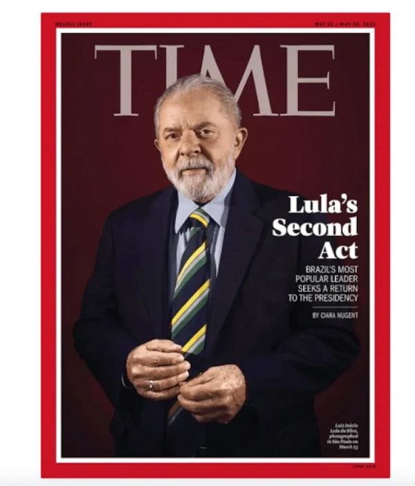 Lula entra na lista dos 100 mais influentes do mundo da revista Time