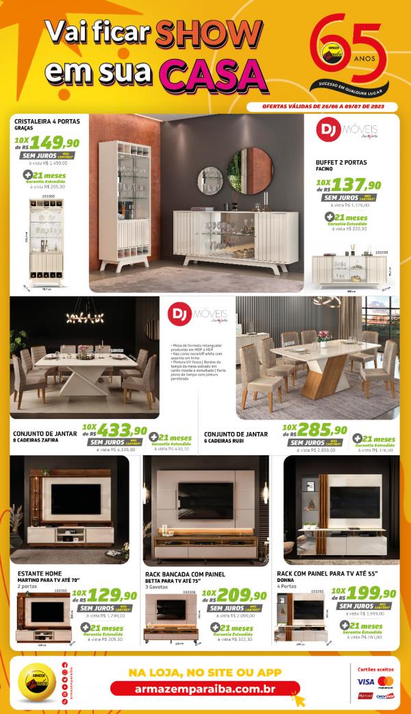 Folheto de ofertas do Armaz&eacute;m para&iacute;ba(Imagem:Divulga&ccedil;&atilde;o)