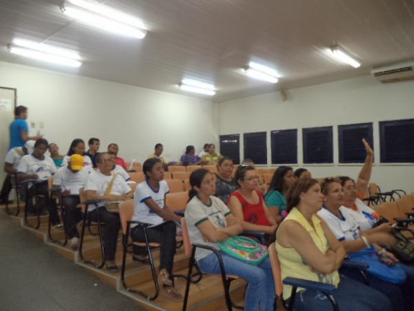 Simulado avalia conhecimentos dos Agentes de Sa&uacute;de sobre a Hansen&iacute;ase.(Imagem:FlorianoNews)