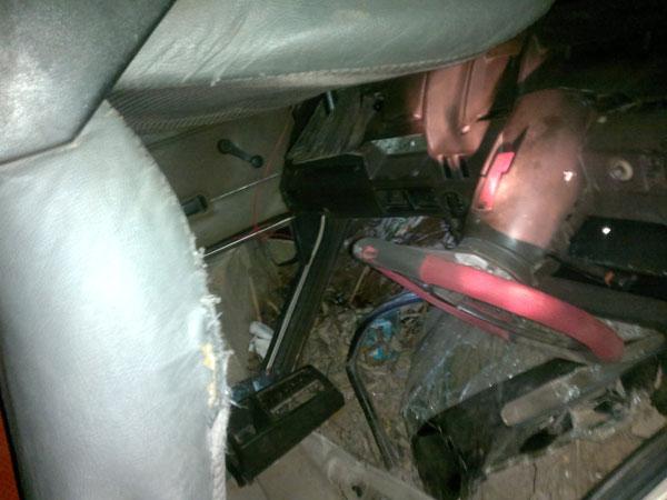 Carro capota e quatro pessoas ficam feridas na PI 130.(Imagem:Divulga&ccedil;&atilde;o)
