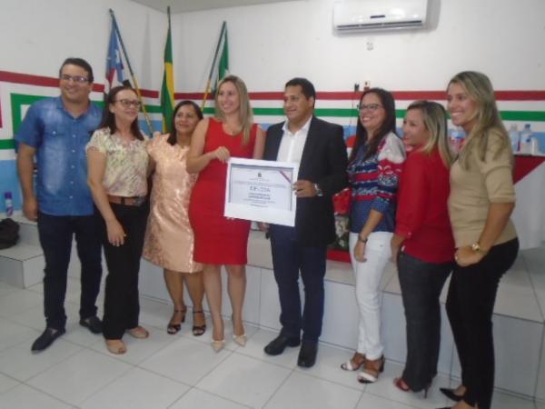 Prefeito eleito, vice e vereadores são diplomados em Barão de Grajaú