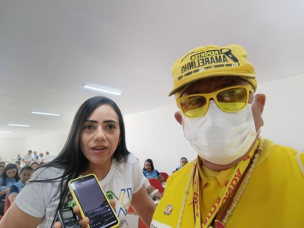 Fabr&iacute;cia Fernandes, secret&aacute;ria municipal de Sa&uacute;de.(Imagem:FlorianoNews)