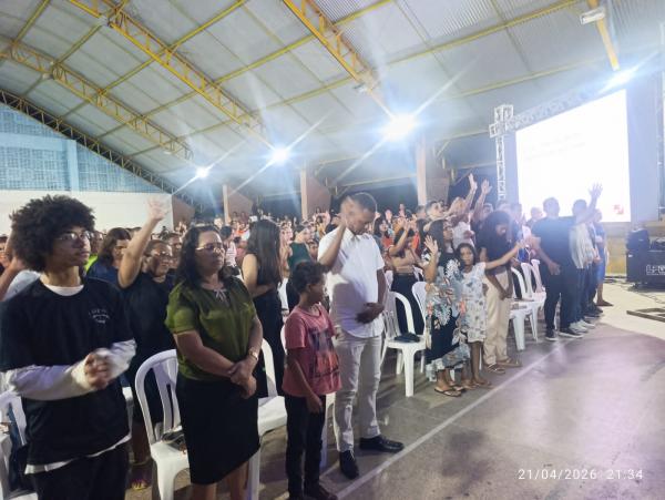 Conferência Igrejas em Ação reúne fiéis em Floriano e antecede Cruzada Internacional Fé e Milagres(Imagem:FlorianoNews)