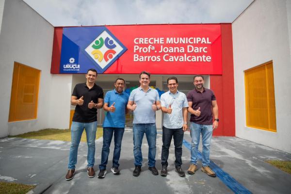 Ciro entrega creche, reforma em UBS, centro administrativo e mercado em Uruçuí(Imagem:Ascom)