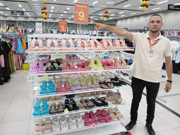 Armazém Paraíba de Floriano anuncia mega promoção no setor de calçados com descontos de até 94%(Imagem:FlorianoNews)