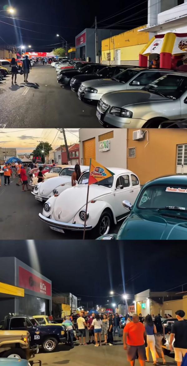 Floriano vira palco de estilo e nostalgia no 3&ordm; Encontro de Carros Antigos e Rebaixados(Imagem:Reprodu&ccedil;&atilde;o/Instagram)