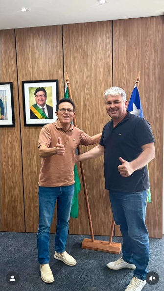 Maurício Bezerra se reúne com secretário Zé Santana e reivindica ações e obras para Floriano