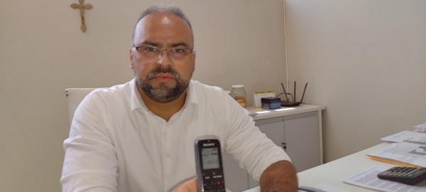 Presidente da C&atilde;mara Municipal, Joab Curvina(Imagem:FlorianoNews)