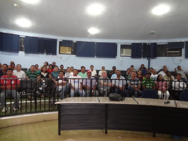 Realizada audi&ecirc;ncia p&uacute;blica na C&acirc;mara Municipal.(Imagem:FlorianoNews)