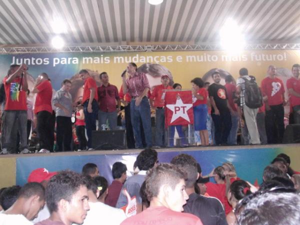 Convenção do PT homologa candidatura de Oscar Procópio.(Imagem:Assessoria da Comunicação)