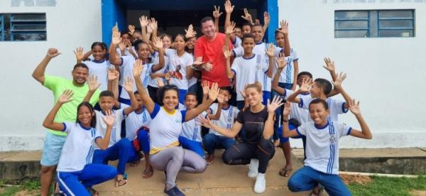 Programa de Incentivo &agrave; Atividade F&iacute;sica beneficia mais de 150 pessoas na zona rural(Imagem:Secom)
