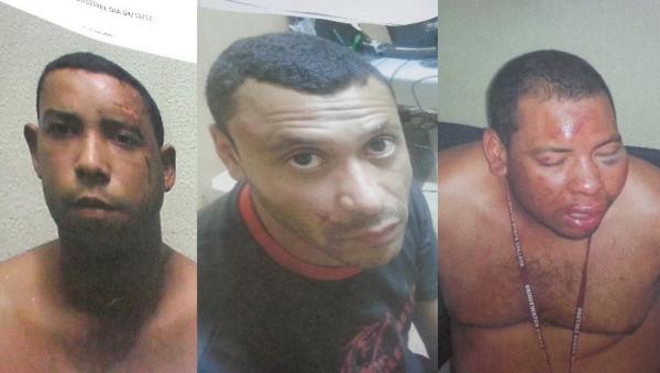 Presos os três acusados de tentativa de latrocínio em Nazaré do Piauí.(Imagem:FlorianoNews)