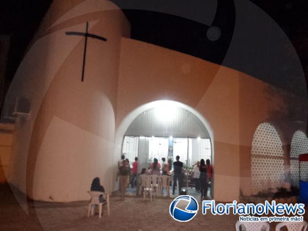 Par&oacute;quia de Nossa Senhora das Gra&ccedil;as(Imagem:FlorianoNews)