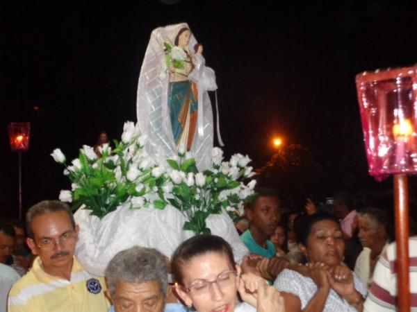 Fieis acompanham encerramento dos festejos de Nossa Senhora de Nazaré
