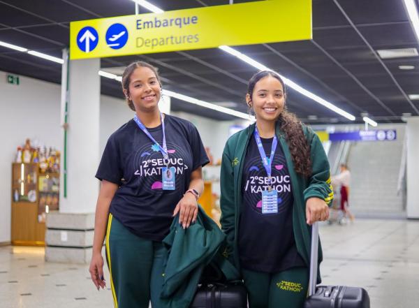 Do Piau&iacute; para o Mundo: intercambistas Seduckathon 2025 embarcam para experi&ecirc;ncia educacional em Portugal(Imagem:Divulga&ccedil;&atilde;o)
