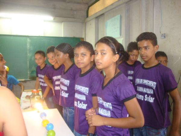 Feira de ciencias da Escola Raimundinha Carvalho(Imagem:reda&ccedil;&atilde;o)