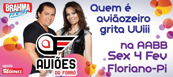 Avioes do Forr&oacute; em Floriano(Imagem:Divulga&ccedil;&atilde;o)
