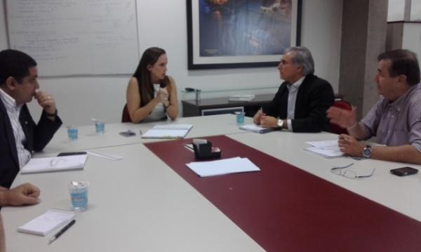 Reuni&atilde;o com membros do Comit&ecirc; de Monitoramento e representantes da Sinart.(Imagem:Ascom Suparc)