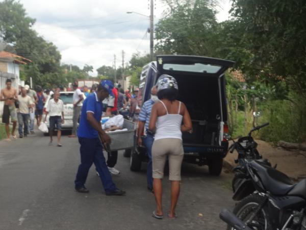 Mulher tem cabeça esmagada ao ser atropelada em Floriano.(Imagem:FlorianoNews)