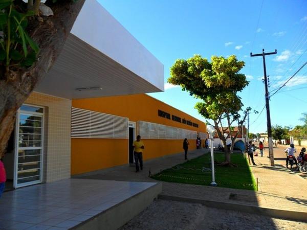 Hospital de Corrente, no Piau&iacute;.(Imagem:Governo do Piau&iacute;/ Divulga&ccedil;&atilde;o)