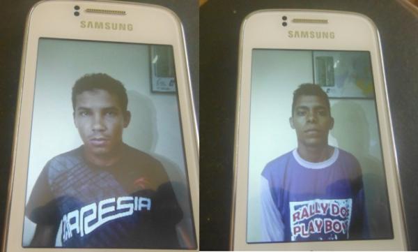 Ronda cidad&atilde;o prende dupla com celulares roubados.(Imagem:FlorianoNews)