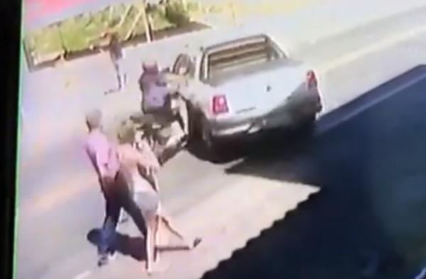 Acidente deixa motociclista ferida em Floriano.(Imagem:Reprodução/FlorianoNews)
