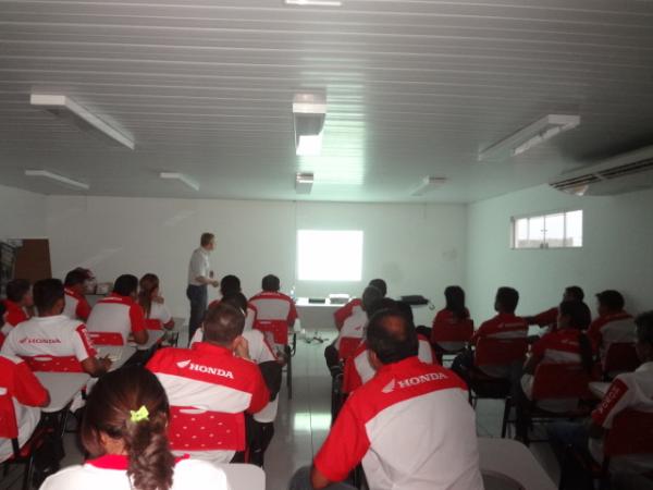 Lan&ccedil;ada Campanha Nacional Honda em Floriano(Imagem:FlorianoNews)