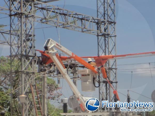 Equipe da ELETROBRÁS esteve em Floriano para resolver problemas de falta de energia