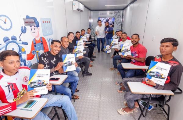Os cursos de curta duração em diversas áreas já chegaram aos 12 territórios do estado e priorizam empregabilidade imediata.(Imagem:Gabriel Paulino)