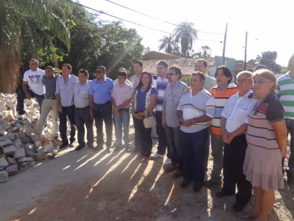 Prefeitura de Floriano visitou obra de ponte no bairro Irapuá II