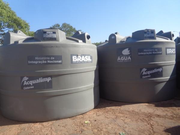 Primeiro lote de cisternas do Programa Água para Todos chega a Floriano