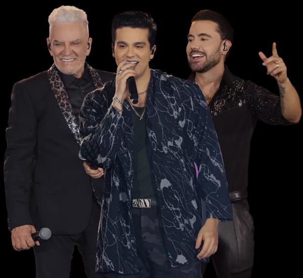 Luan Santana divide "Troféu de infidelidade" com Matogrosso & Mathias