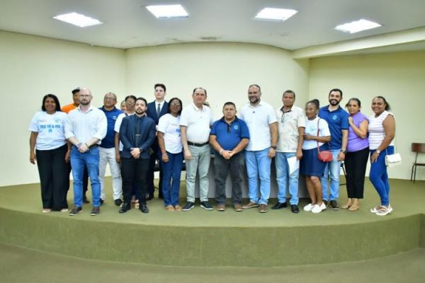 Prefeito de Floriano se reúne com agentes de saúde e de endemias para discutir melhorias para a categoria.(Imagem:Secom)