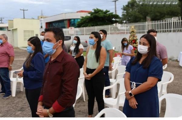 Profissionais da sa&uacute;de do HRTN recebem celebra&ccedil;&atilde;o especial de natal(Imagem:HRTN)