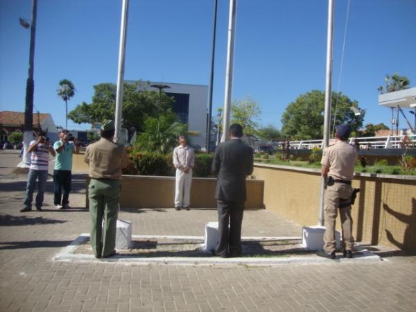 Abertura oficial da Semana de Tr&acirc;nsito em Floriano.(Imagem:FlorianoNews)