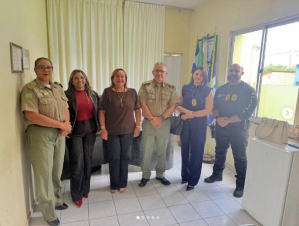 3º BPM fortalece parceria com Educação e Polícia Civil para ações preventivas nas escolas de Floriano.(Imagem:Reprodução/Instagram)